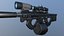 AR15 Custom Game Ready低聚3D模型