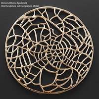 Dimond Home Spidersilk Wall Sculpture