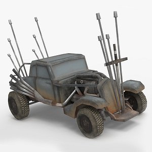 3D mad buggy rat