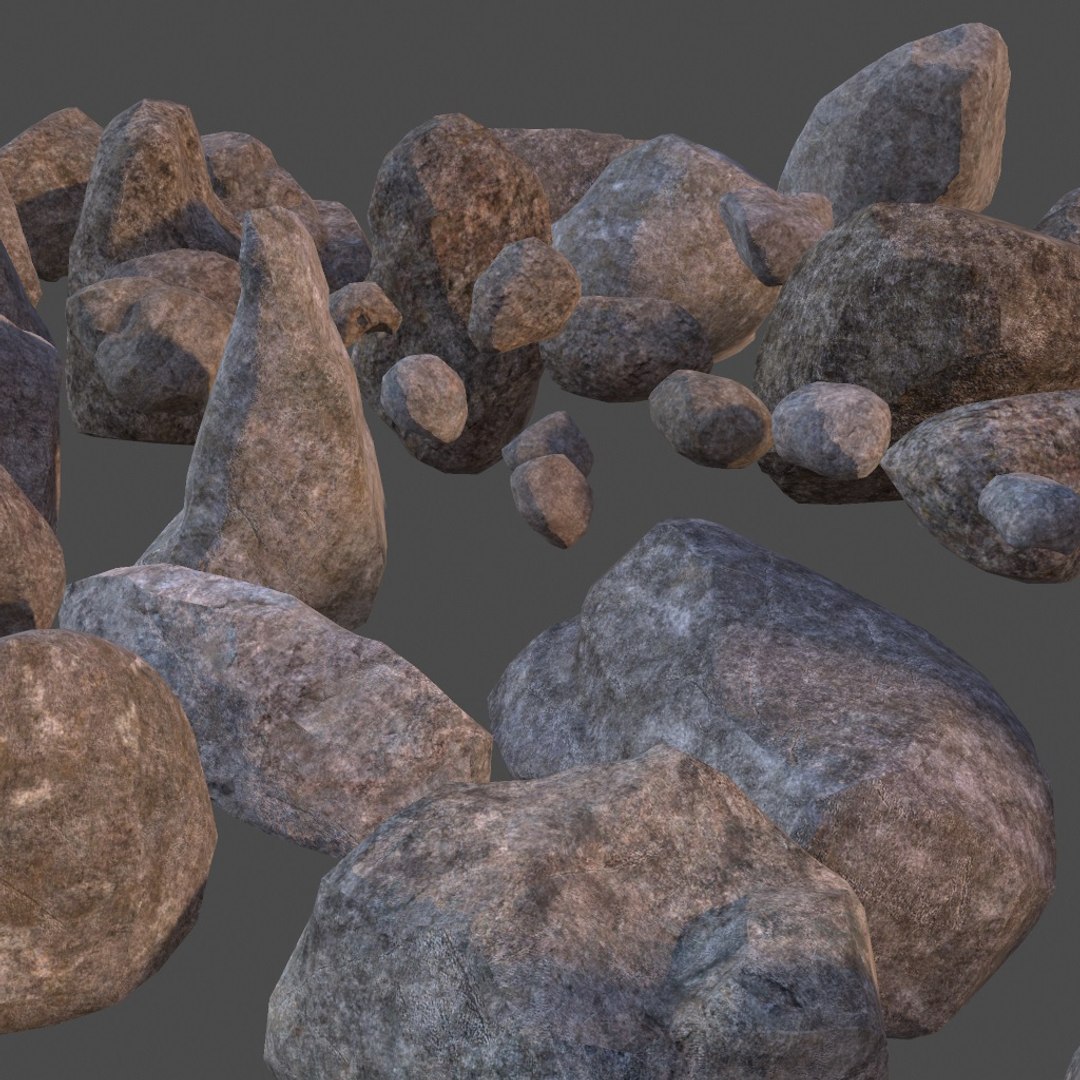 Stone Pack 50 Rocks X