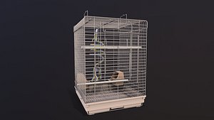 3D Bird Cage model