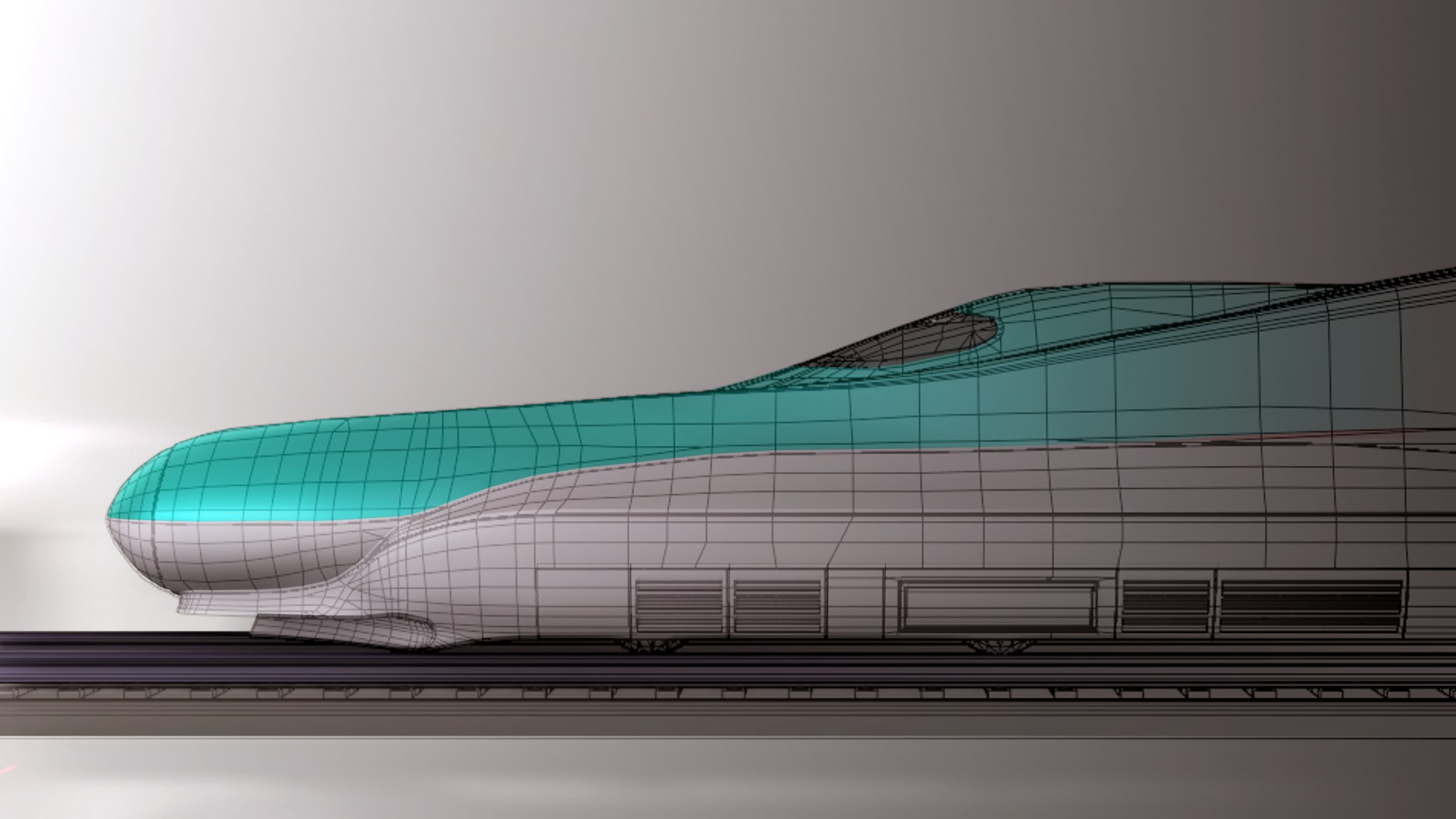 3D Japan Shinkansen E5 High-speed Bullet Train Model - TurboSquid 2251586