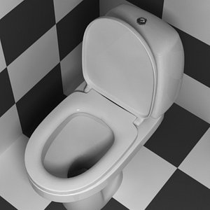 3d model water closet