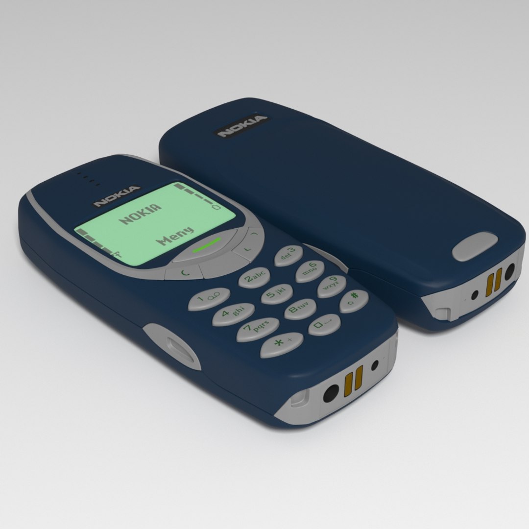 3D nokia 3310 https://p.turbosquid.com/ts-thumb/Jb/Yk7SNg/sr0UYS7v/render1/jpg/1586652987/1920x1080/fit_q87/eabc7651b1249f1f946dd3dac3c7db8ec899e4a5/render1.jpg