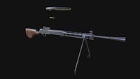 Degtyarev's machine gun infantry 27