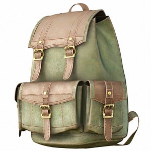 Bag 1 - Green 3D