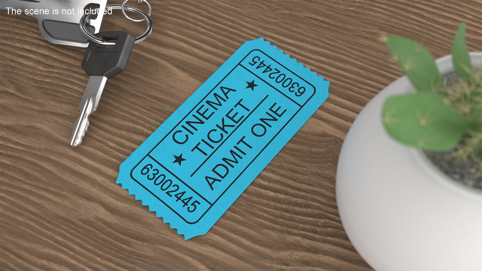 Event Admission Ticket 3D Model - TurboSquid 2222819