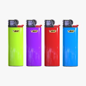 Disposable lighter BIC universal tool game-ready Lighters PBR