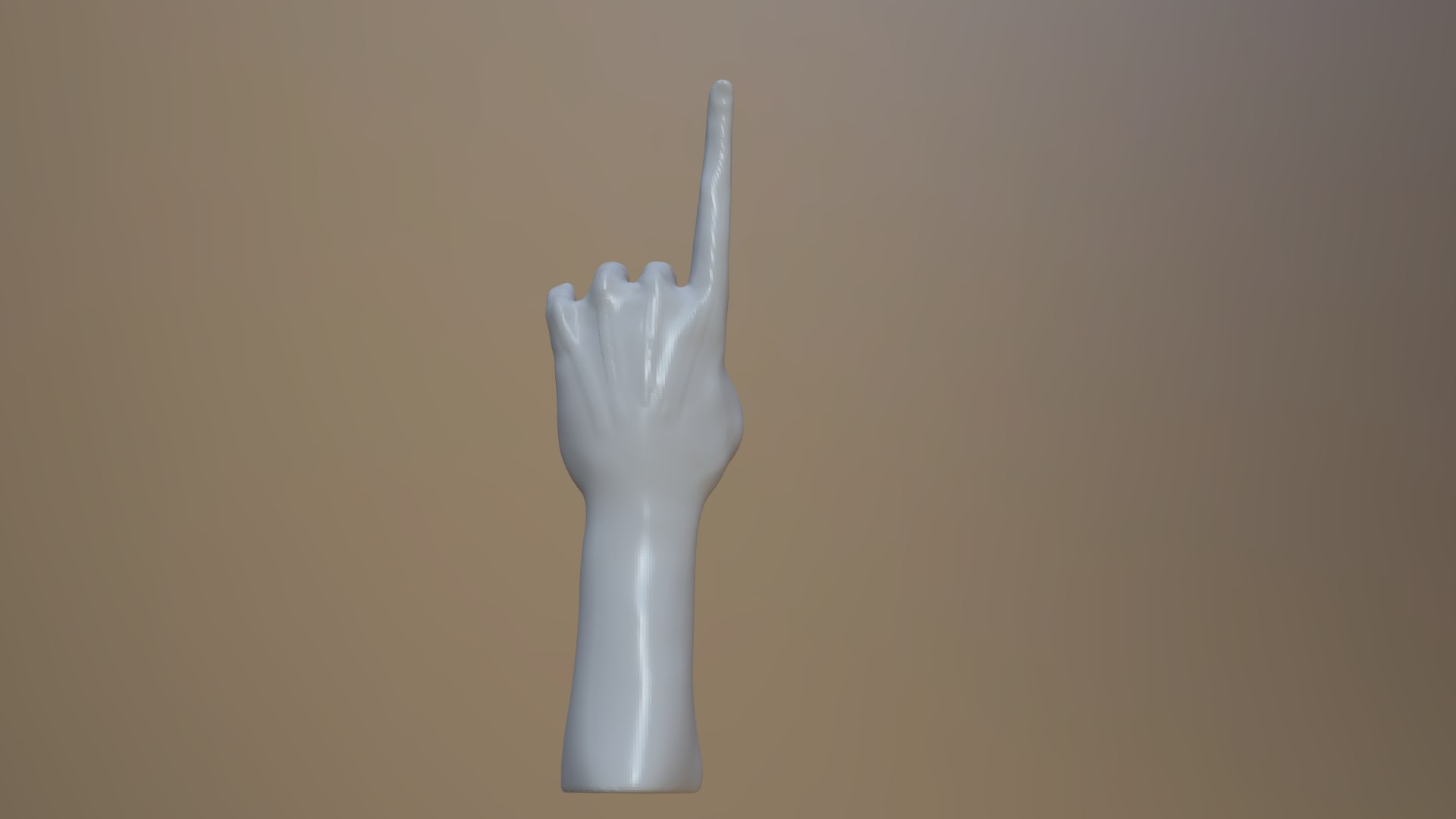 3d Hand Sign 3D Model - TurboSquid 1915854