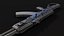 AK-203 Assault Rifle Kalashnikov 200 Series 3D model