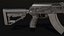 AK-203 Assault Rifle Kalashnikov 200 Series 3D model