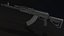 AK-203 Assault Rifle Kalashnikov 200 Series 3D model