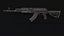 AK-203 Assault Rifle Kalashnikov 200 Series 3D model