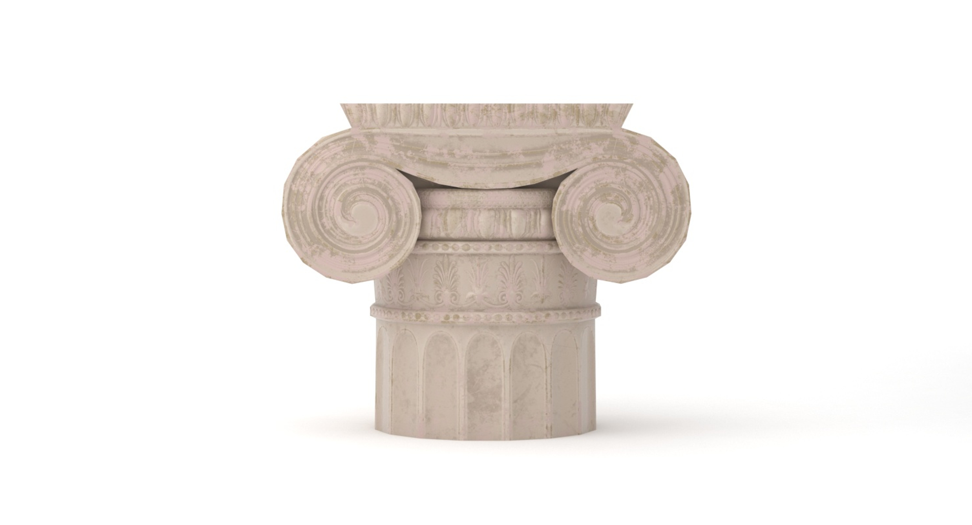 3D corinthian order column polychromy model https://p.turbosquid.com/ts-thumb/Jb/qTmJm5/X6qB6UWG/ionicagedturntable/jpg/1553469929/1920x1080/turn_fit_q99/b99cce6e71fb770ac381d1c14475b6baf32849c6/ionicagedturntable-1.jpg