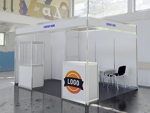 Octanorm SHELL stand 12sqm