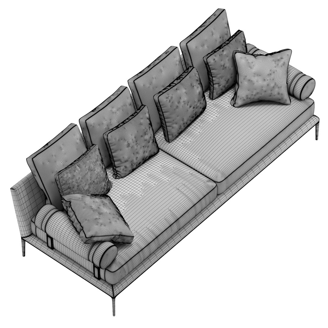 BeB Italia Atoll Sofa 3D Model - TurboSquid 2125446