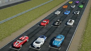 3ds 15 sport cars vol1