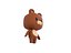 Cartoon Bear 3D model