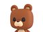 Cartoon Bear 3D model