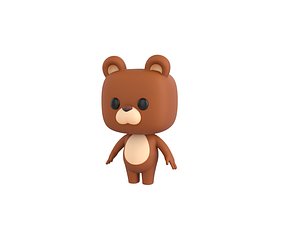 Cartoon Bear 3D model