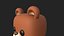 Cartoon Bear 3D model