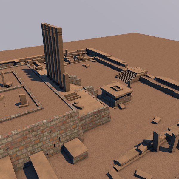 Temple barran 3D - TurboSquid 1357263