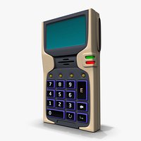 Security Card Reader with Key Pad