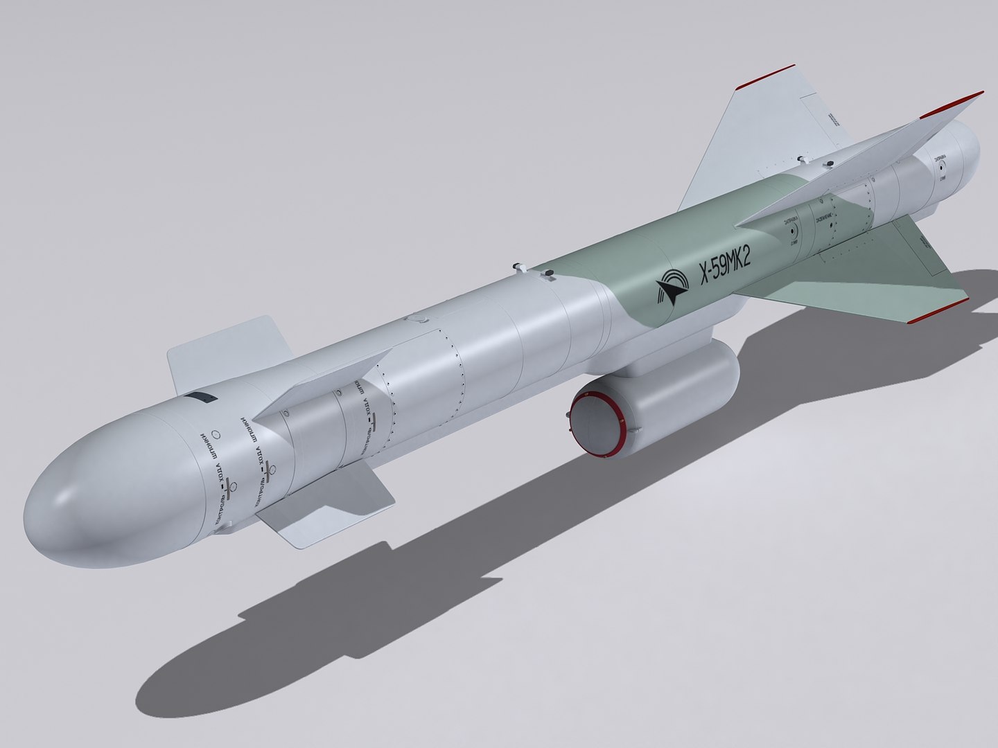 3d Kh-59mk2 Missile Model