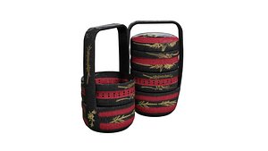 Chinese Baba Nyonya Basket