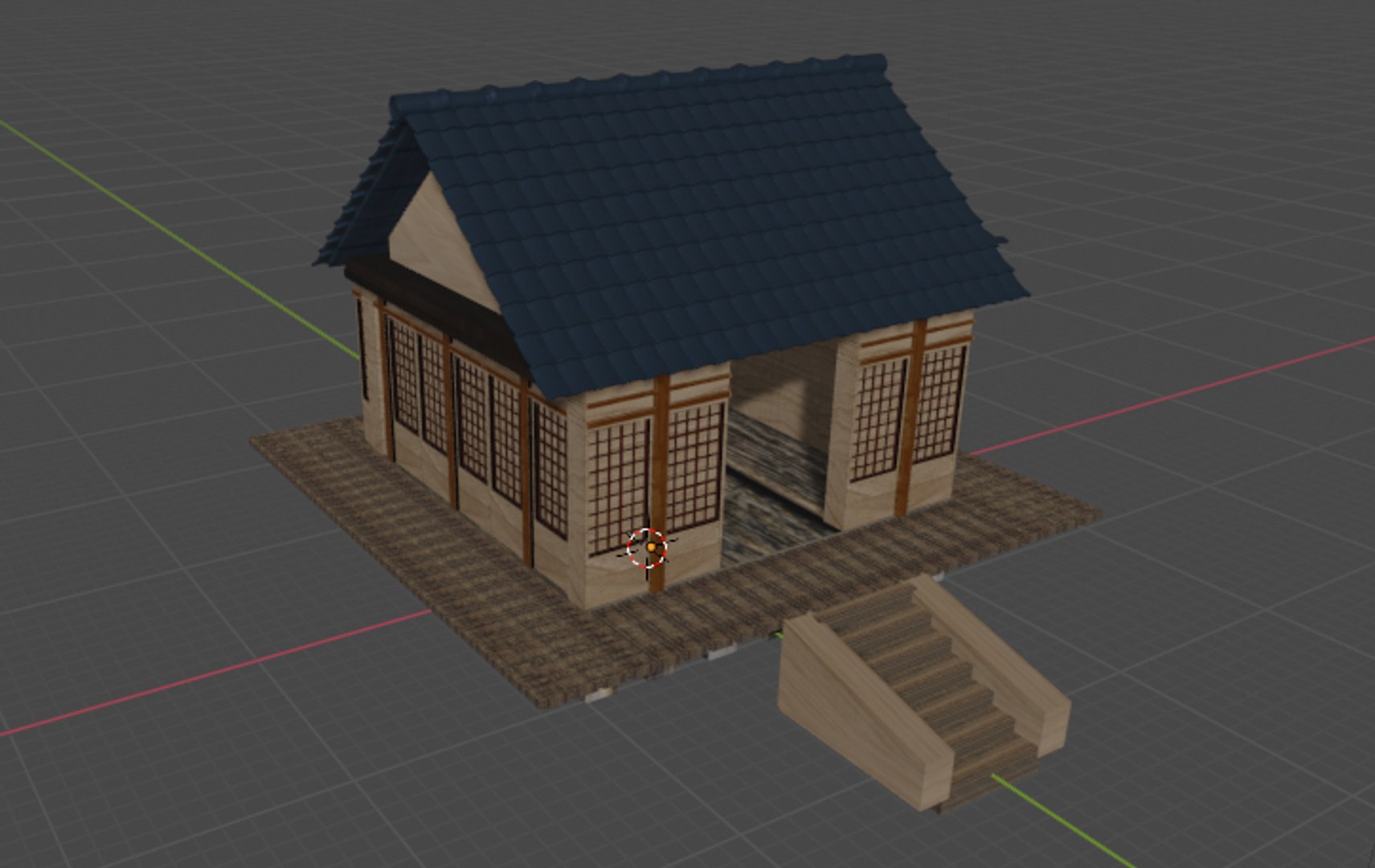 3D Japanese Traditional House - TurboSquid 2255527
