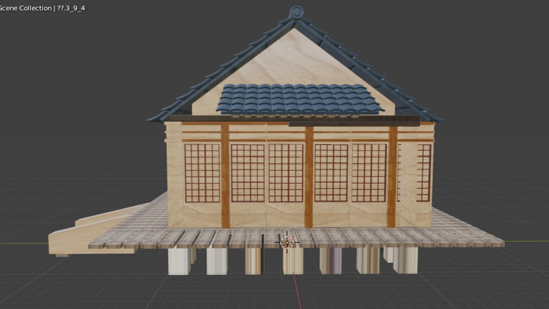 3D Japanese Traditional House - TurboSquid 2255527