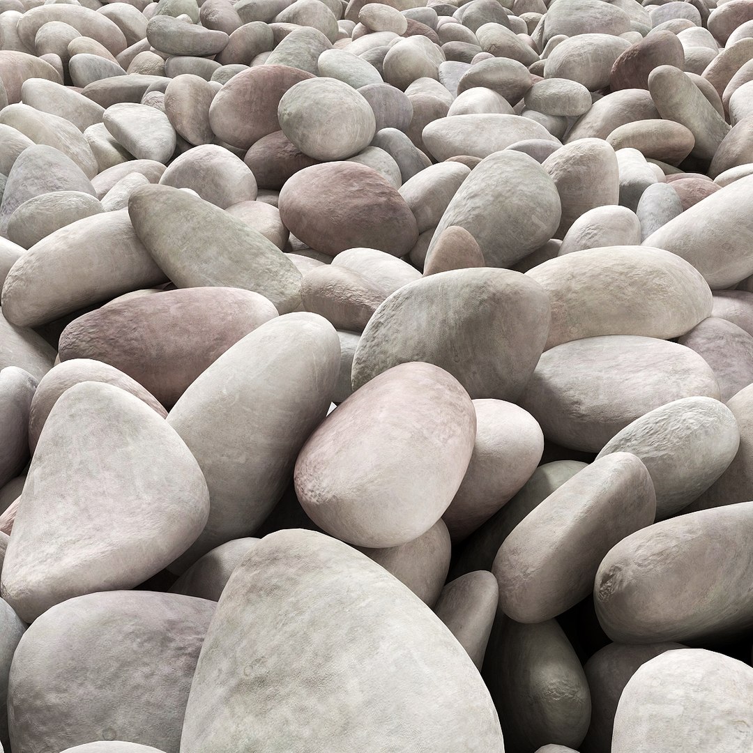 Pebble Road 3D Model - TurboSquid 1482067