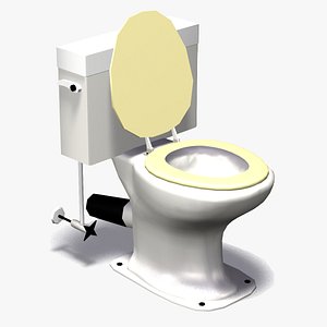 toilet 3d max