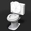 toilet 3d max