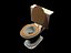 toilet 3d max