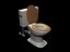 toilet 3d max