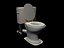 toilet 3d max