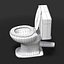 toilet 3d max
