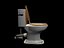 toilet 3d max