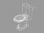 toilet 3d max