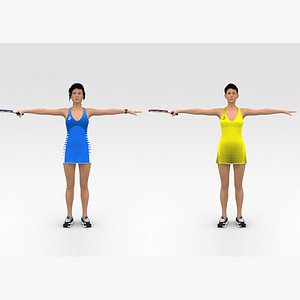 Badminton Players Collection