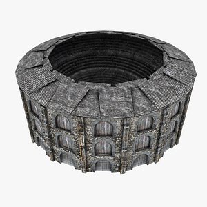 3ds max colosseum medieval