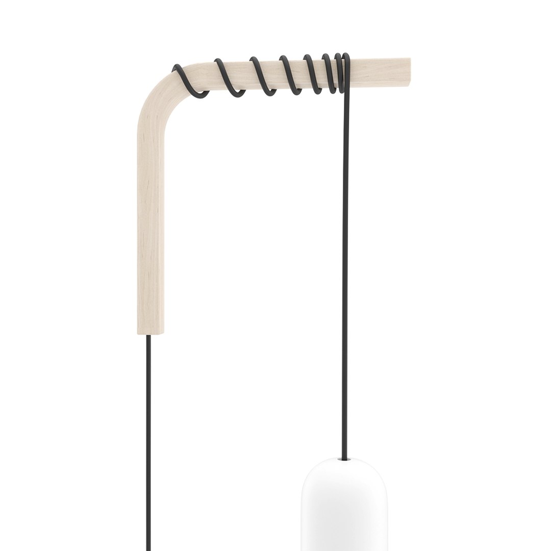 Hanging bedside lamp 3D model - TurboSquid 1591846