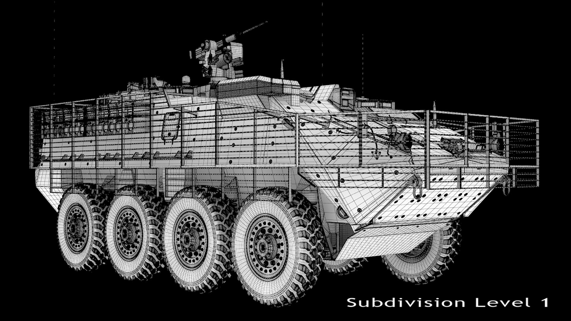 3d M1130 Stryker Cv Slat