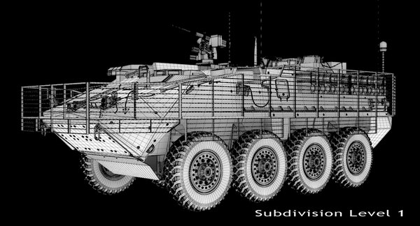 3d m1130 stryker cv slat