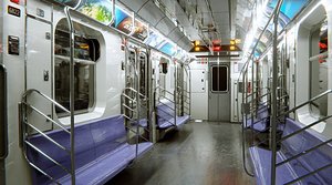 Subway Car Interior HDR