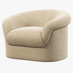 Sedilia Roll top chair 3D model