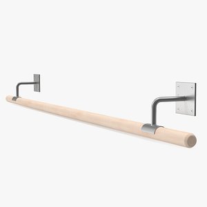 3D Fusion Wall Mounted Ballet Barre