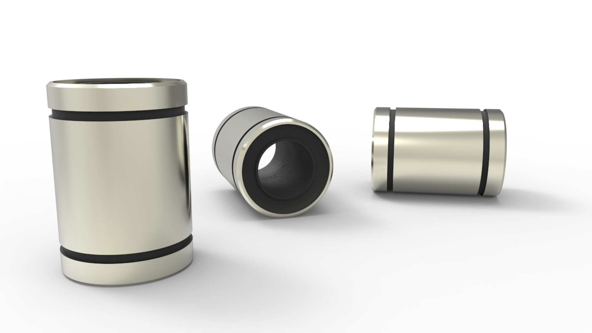 12mm Id Linear Bearing 3d Model