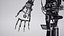 Futuristic scifi classic female robot